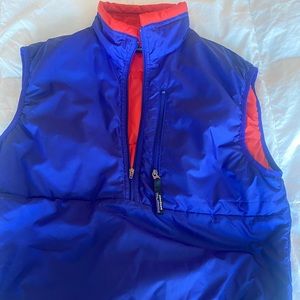 Reversible Patagonia vest.
